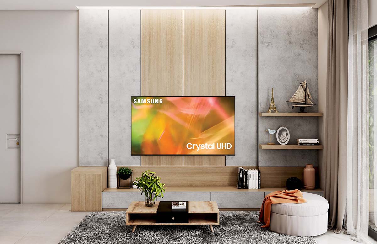 خرید تلویزیون AU8000 سامسونگ مناسب کاربری های خانگی و عمومی های