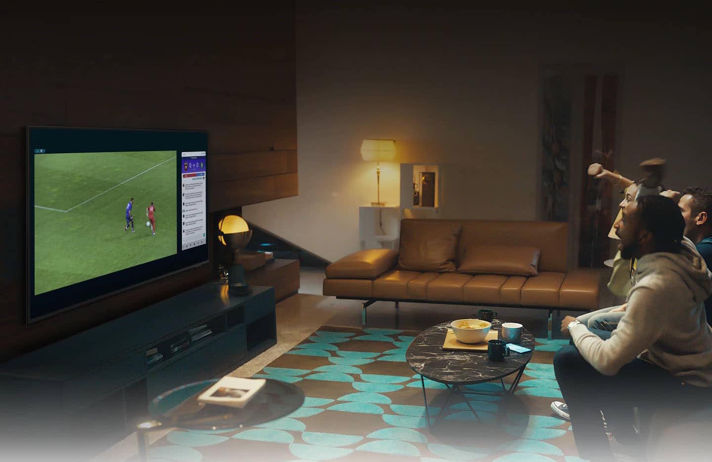 قابلیت Multi View در تلویزیون AU9000