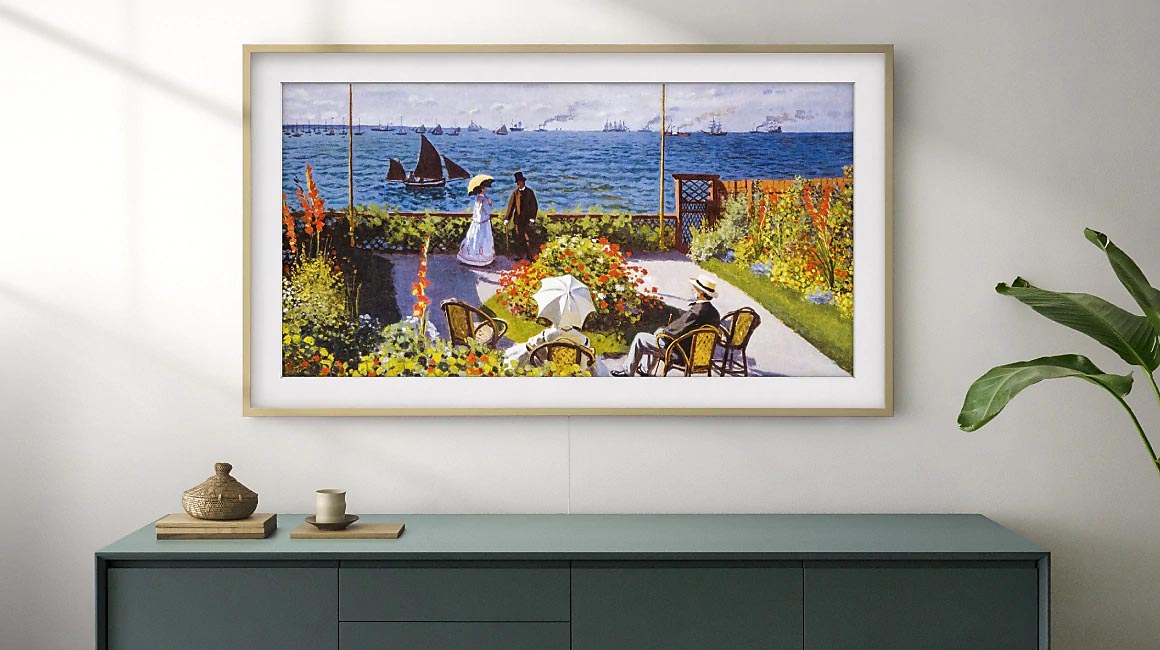 کیفیت تصویر 4K UHD تلویزیون 55LS03T سامسونگ با صفحه نمایش QLED