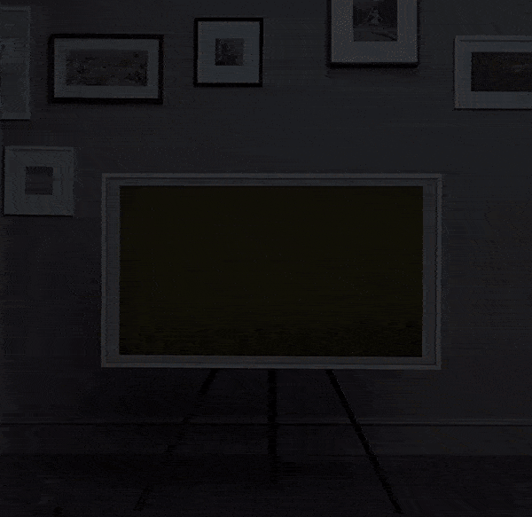 تنظیم خودکار نور صفحه نمایش در تلویزیون هوشمند سامسونگ 55LS03TAU