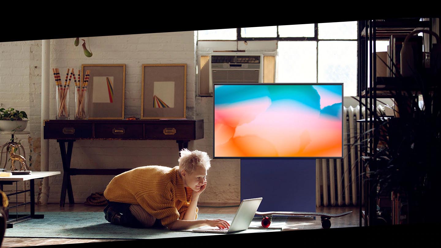 حالت Ambient Mode+ در تلویزیون LS05T