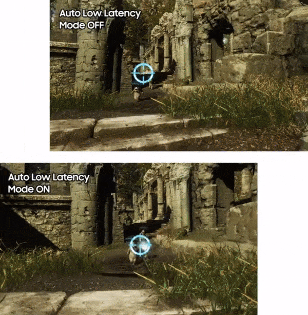 فناوری ALLM و ارائه input Lag پایین در تلویزیون 55Q60A