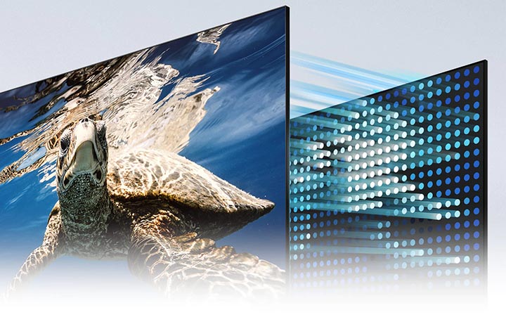 فناوری Direct Full Array 8x و تولید کنتراست در تلویزیون سامسونگ Q80A