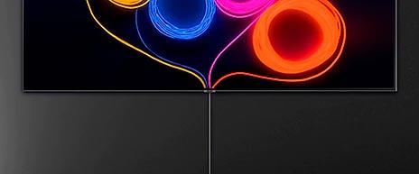 تلویزیون سامسونگ Q80R از کابل مخفی برای اتصالات مختلف به تلویزیون برخوردار است