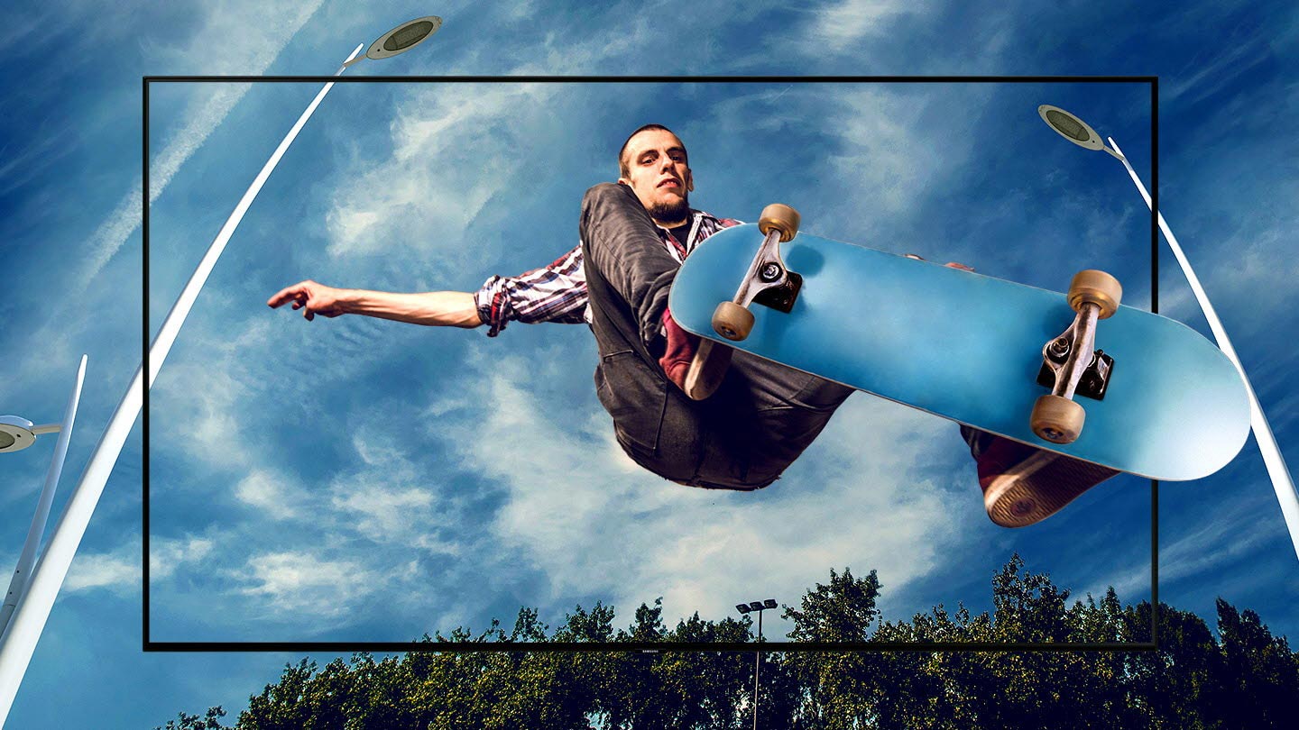 تلویزیون سامسونگ Q80R در سایز های 55 اینچ و 65 اینچ تولید می شود