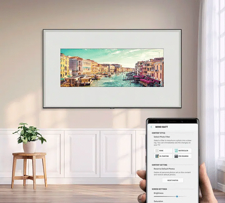 Mono matt در حالت Ambient