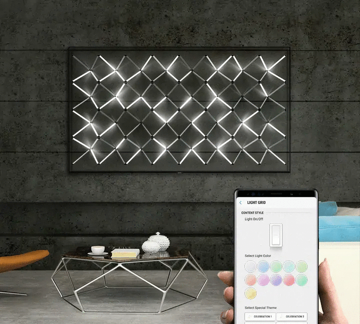 Light grid در حالت Ambient