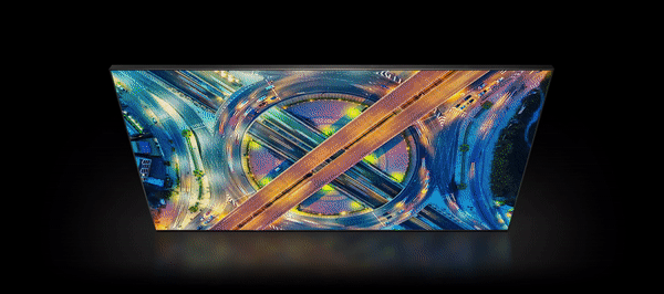 تلویزیون QLED سامسونگ Q80R با تکنولوژی Direct Full Array 8X