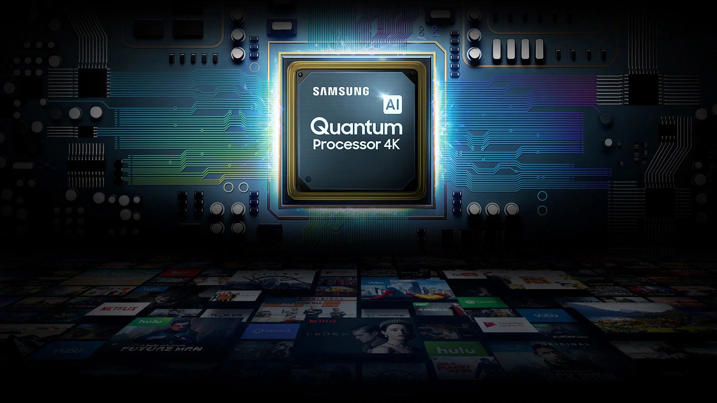 تلویزیون جدید سامسونگ 85Q80T مجهز به پردازنده قدرتمند Quantum processor 4K می باشد