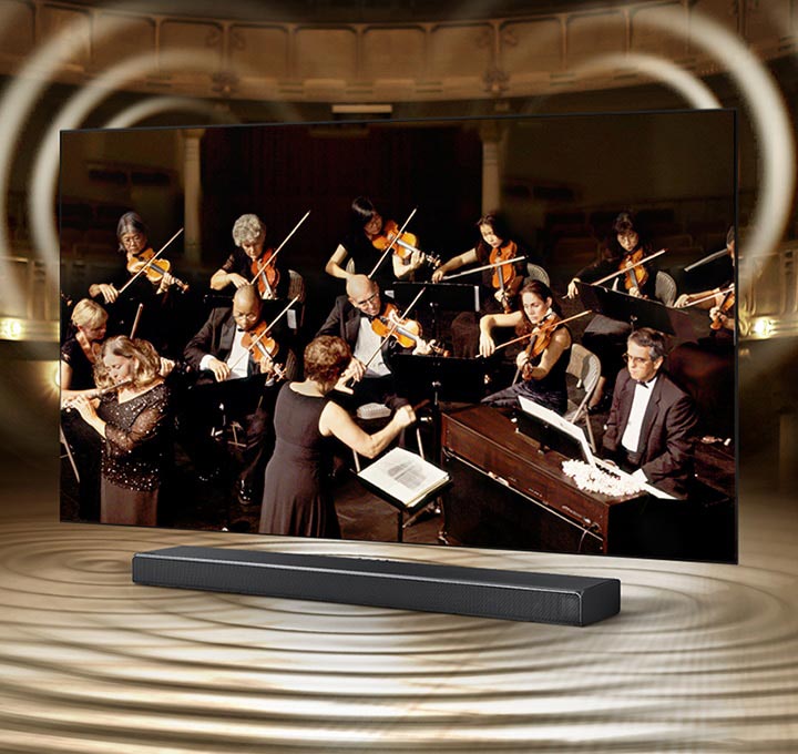 تکنولوژی Q-Symphony در تلویزیون Q90T