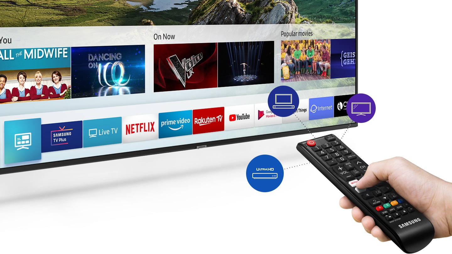 تلویزیون اسمارت سامسونگ RU7100