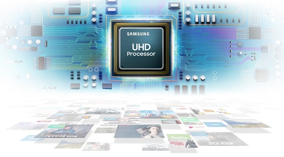 تکنولوژی UHD Processor در تلویزیون RU7100