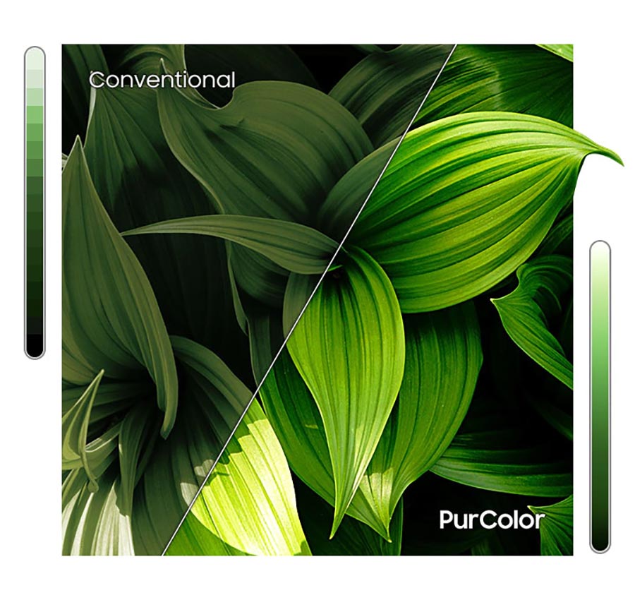 تکنولوژی PurColor در تلویزیون 43T5300