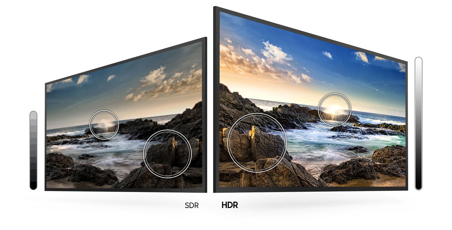 پخش تصاویر HDR در تلویزیون سامسونگ TU7100