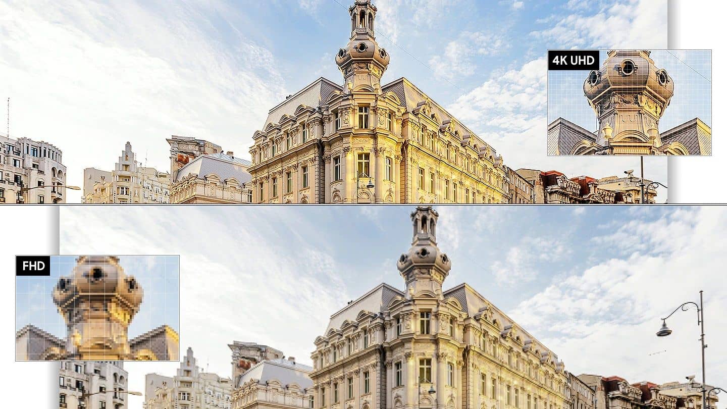 تلویزیون کریستال سامسونگ TU8100 با کیفیت تصویر 4K