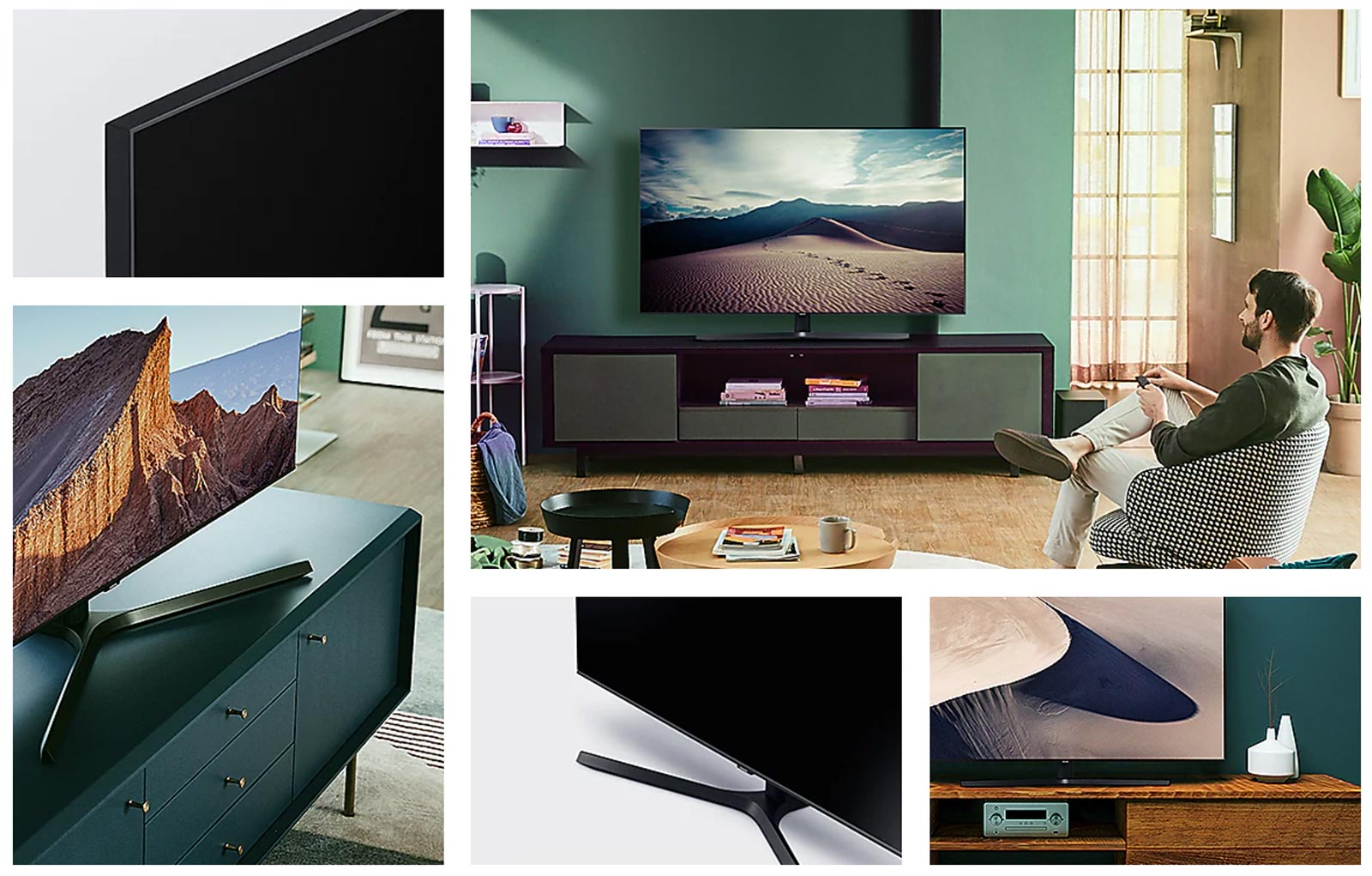 طراحی براق، شیک و زیبای تلویزیون سامسونگ TU8500