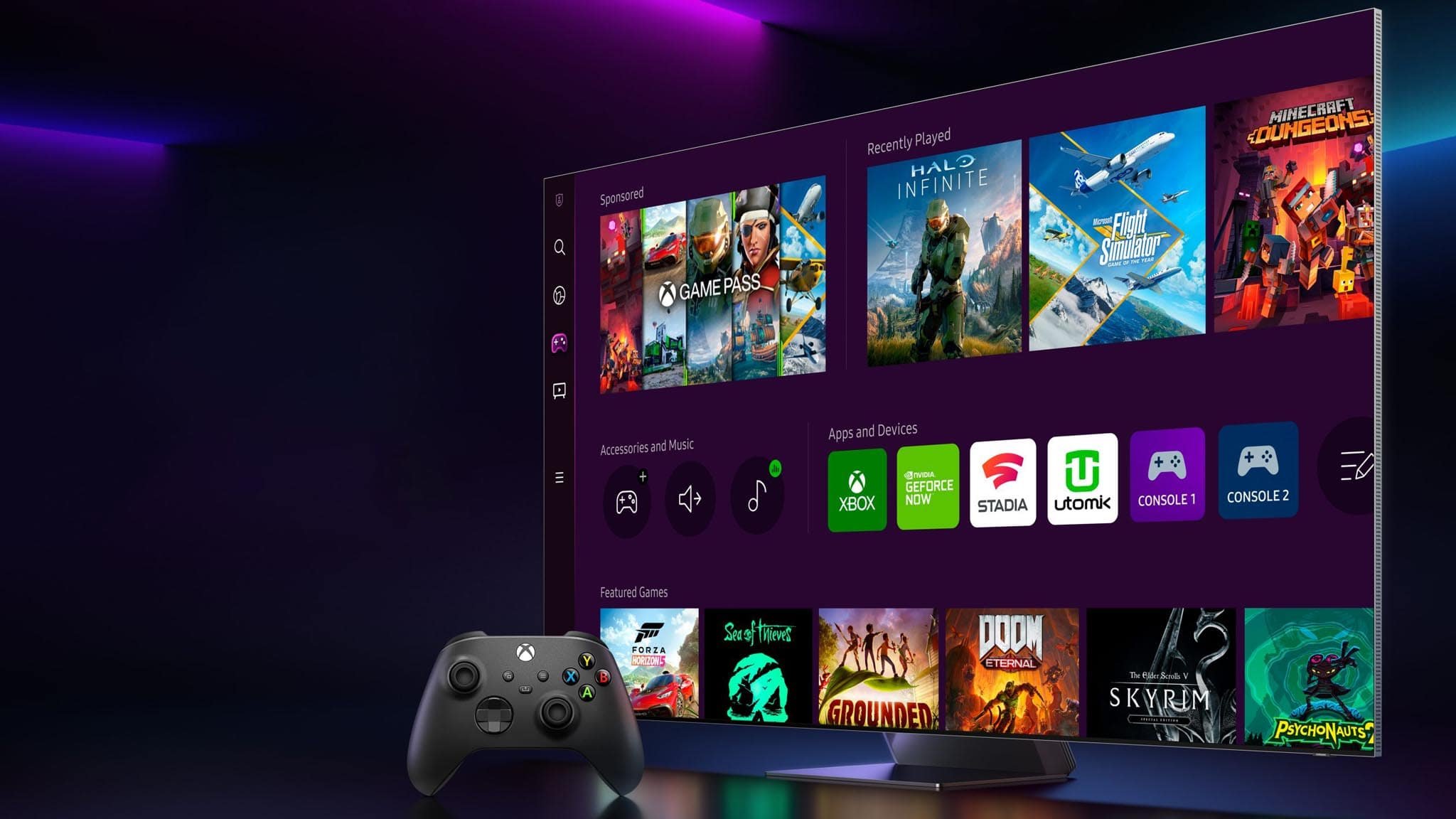 قیمت ویژه تلویزیون گیمینگ سامسونگ خرید از بانه