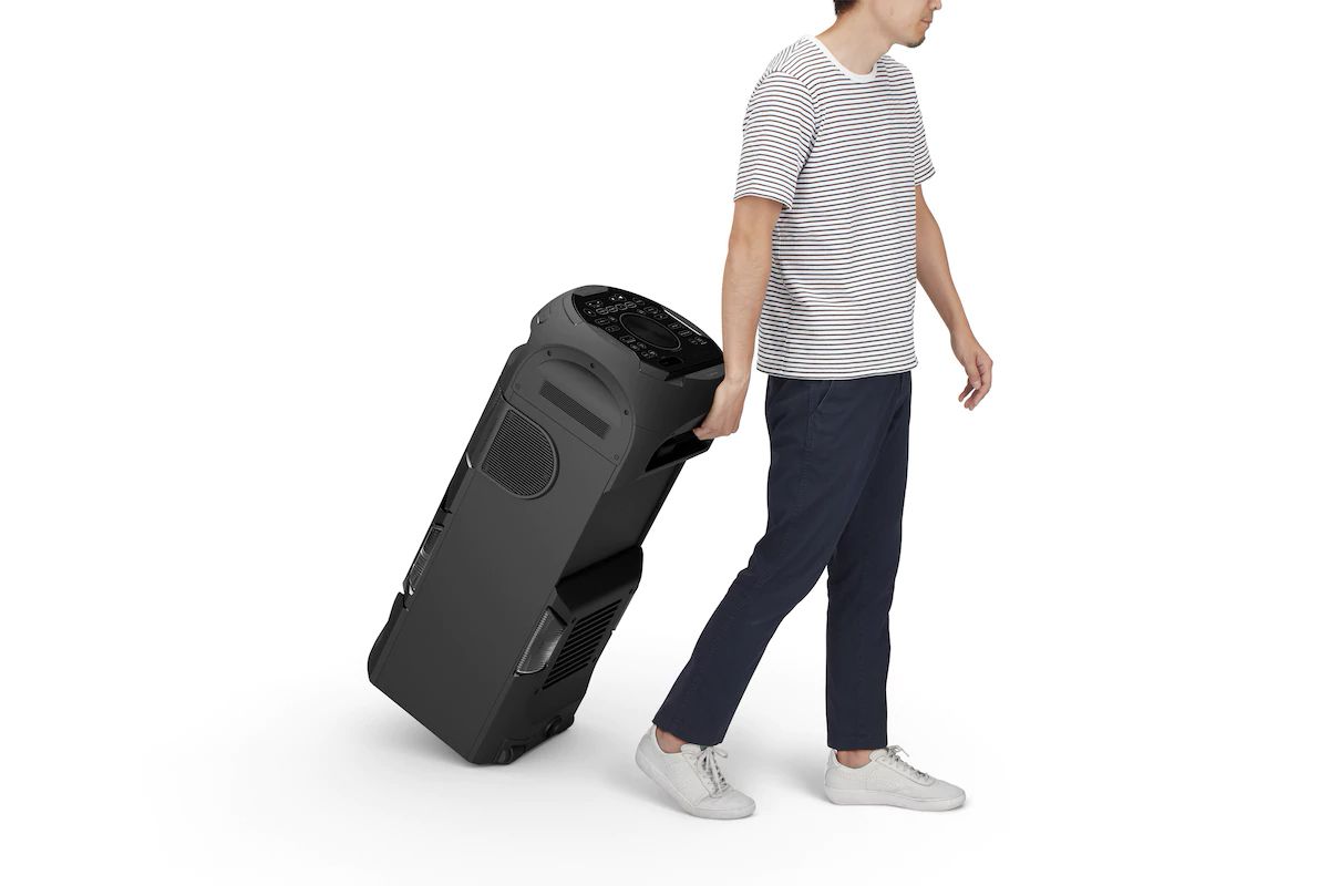 حمل و نقل آسان و راحت سیستم صوتی MHC-V71D