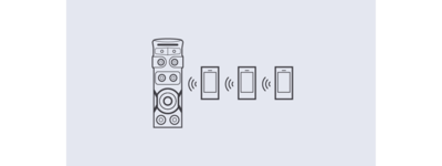 اتصال با بلوتوث و NFC در سیستم صوتی سونی v72d