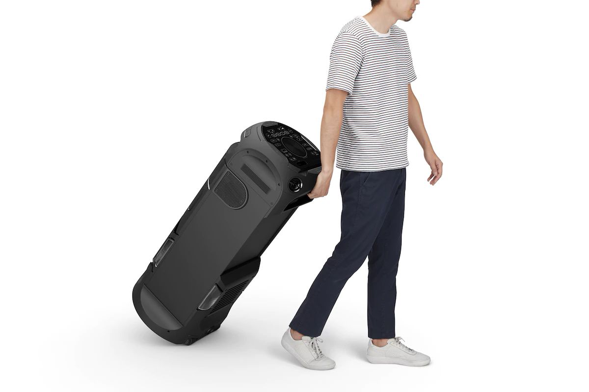 حمل و نقل آسان و راحت سیستم صوتی MHC-V81D