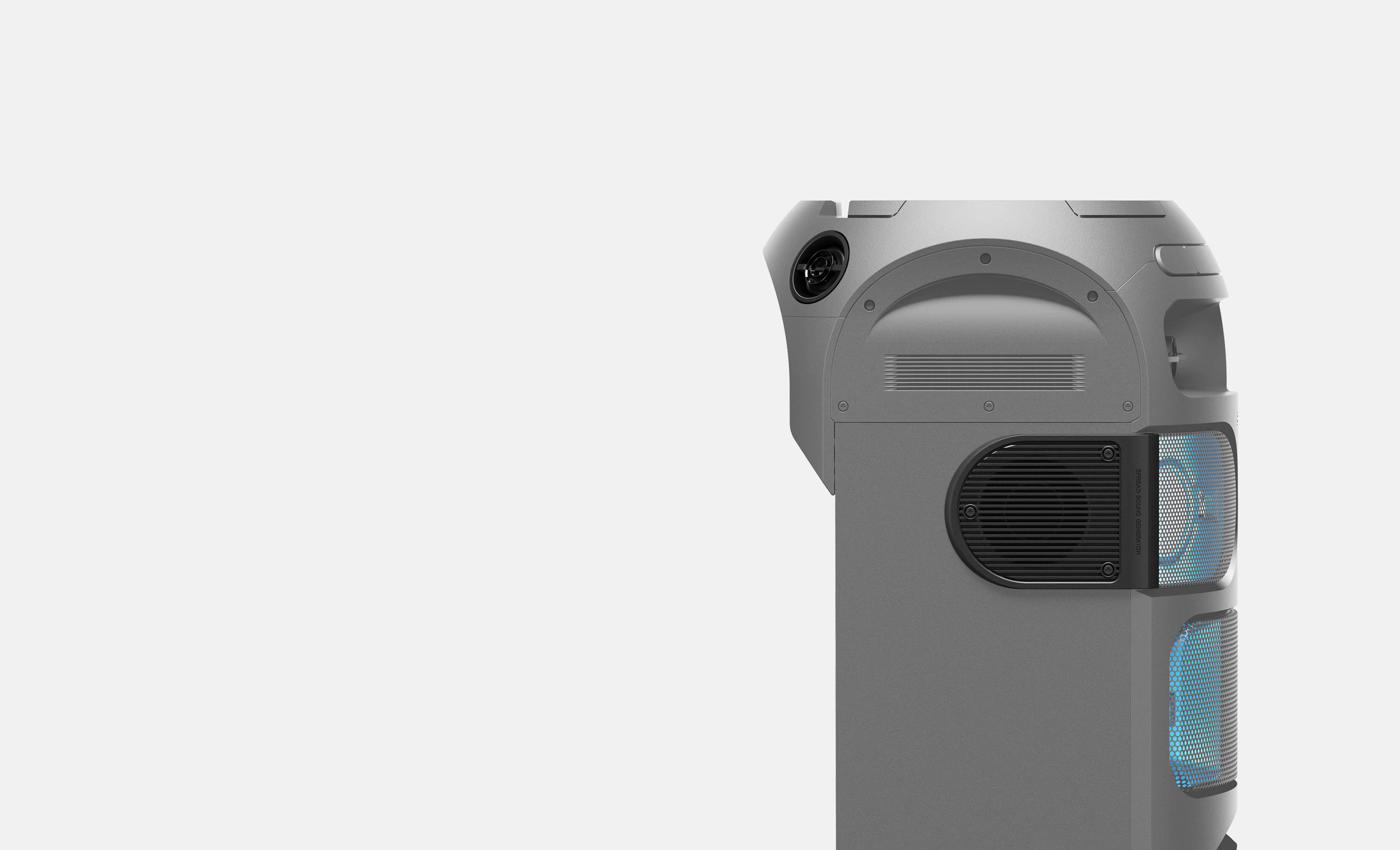 انتشار صدای مولد صدا در سیستم صوتی MHC-V81D