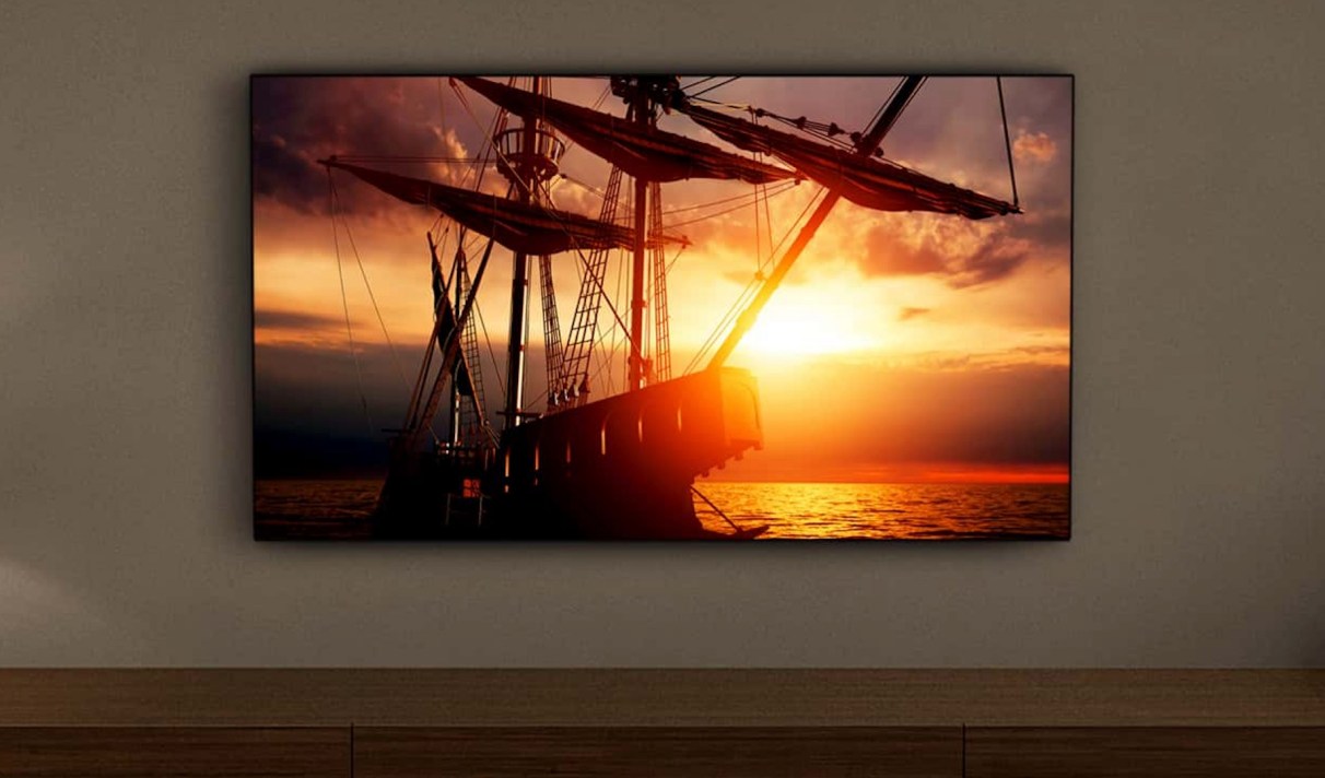 تلویزیون سونی 55A80J از صفحه نمایش اولد برخوردار است