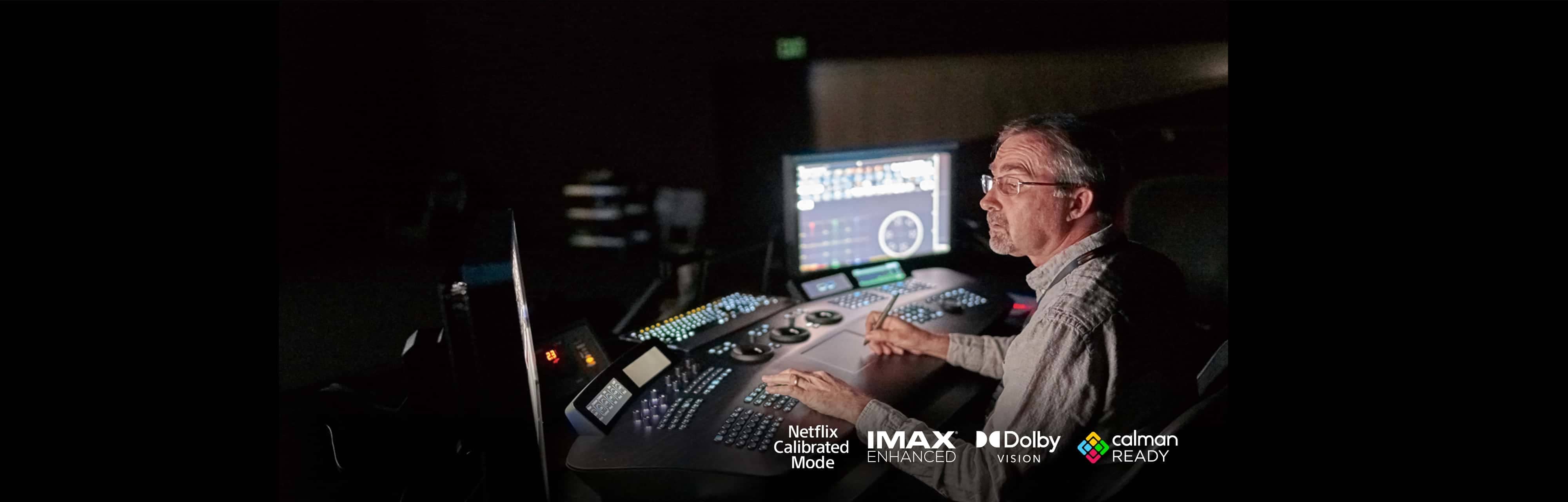 تلویزیون 2022 سونی A80K دارای برنامه Calman و گواهینامه Imax Enhanced