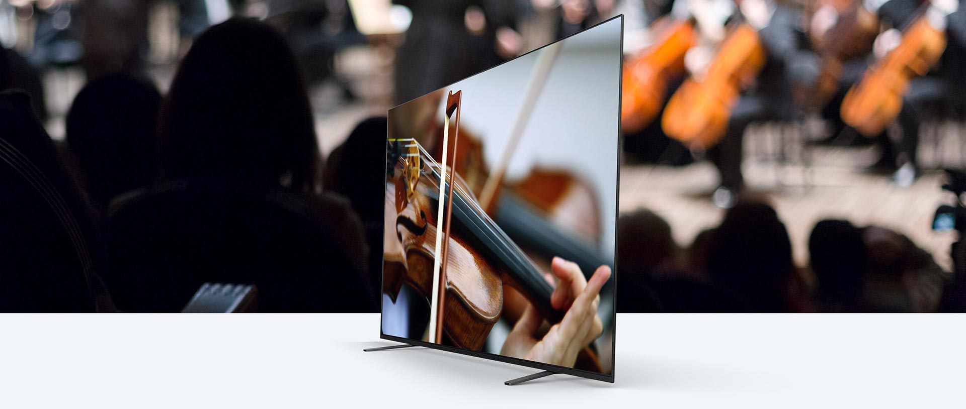 سیستم صوتی آکوستیک Acoustic Surface Audio در تلویزیون سونی A8H