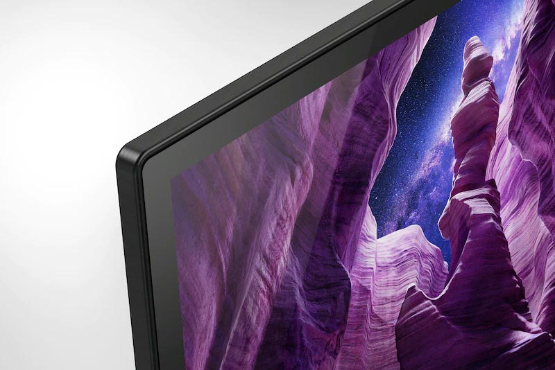 حاشیه های باریک صفحه نمایش تلویزیون A8H