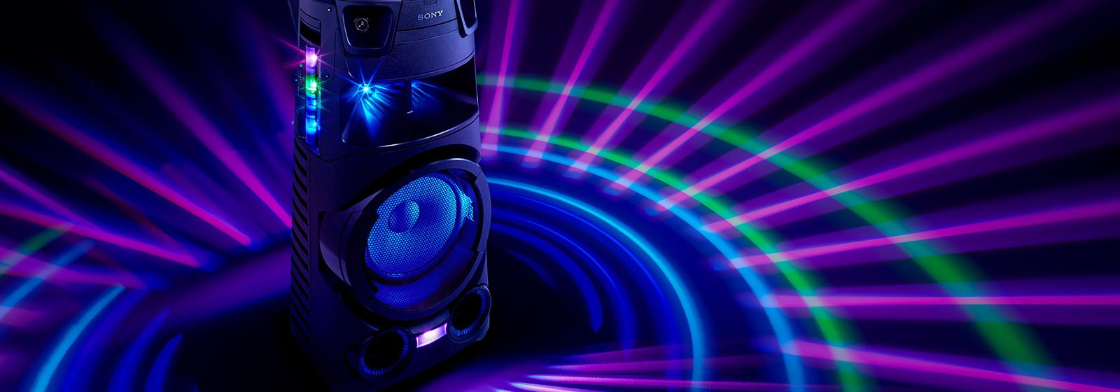 سیستم صوتی 2020 سونی MHC-V73D یکی از بهترین سیستم های صوتی برای جشن ها و مهمانی های کوچک و متوسط می باشد