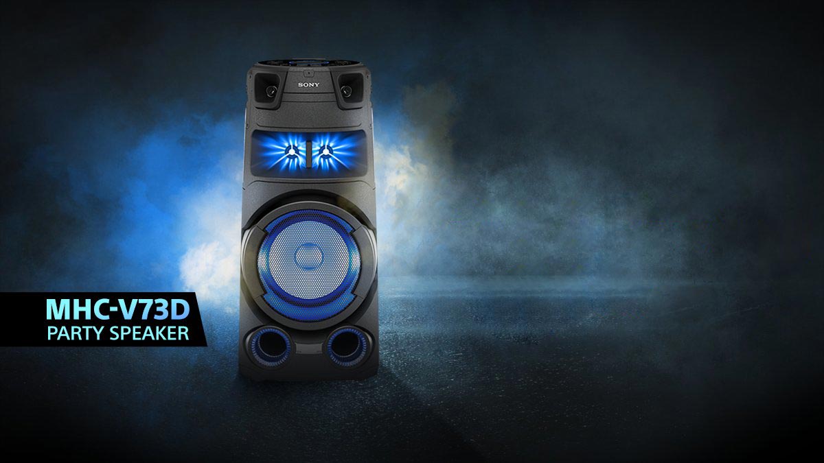 سیستم صوتی سونی MHC-V73D مخصوص جشن ها طراحی شده است