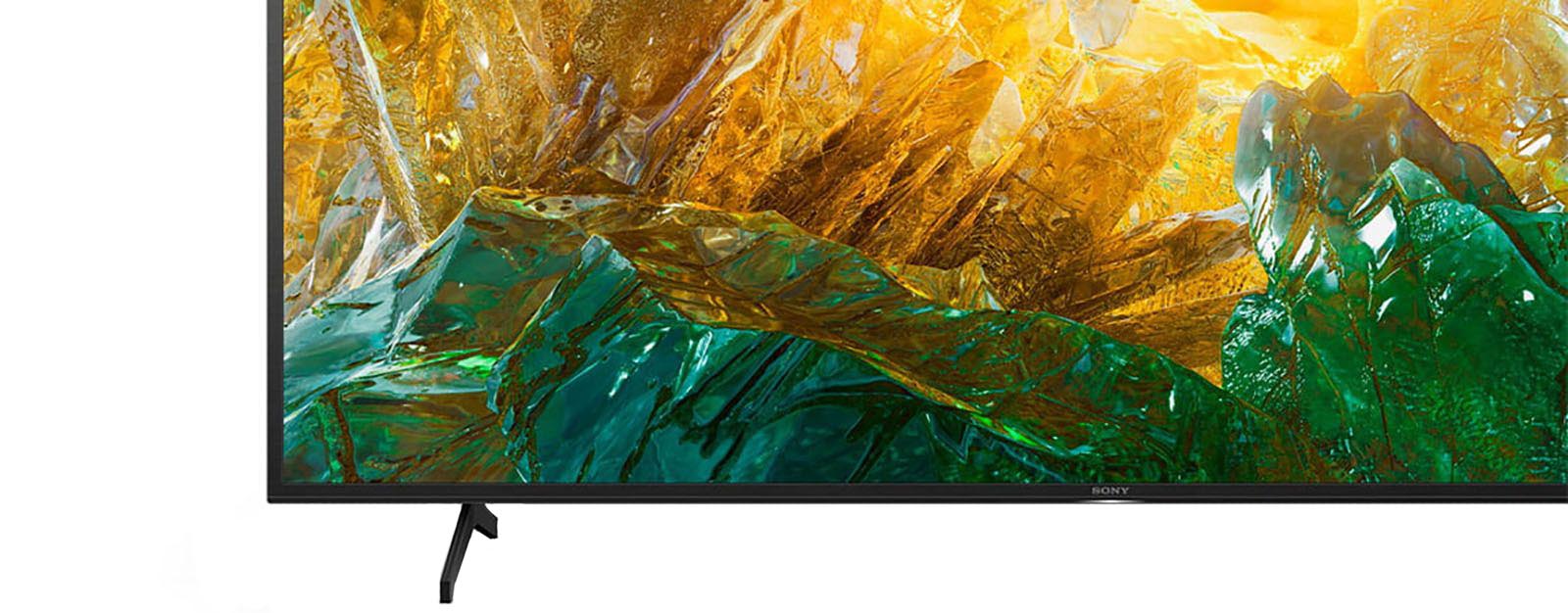 طراحی باریک و زیبای تلویزیون 65X8000H