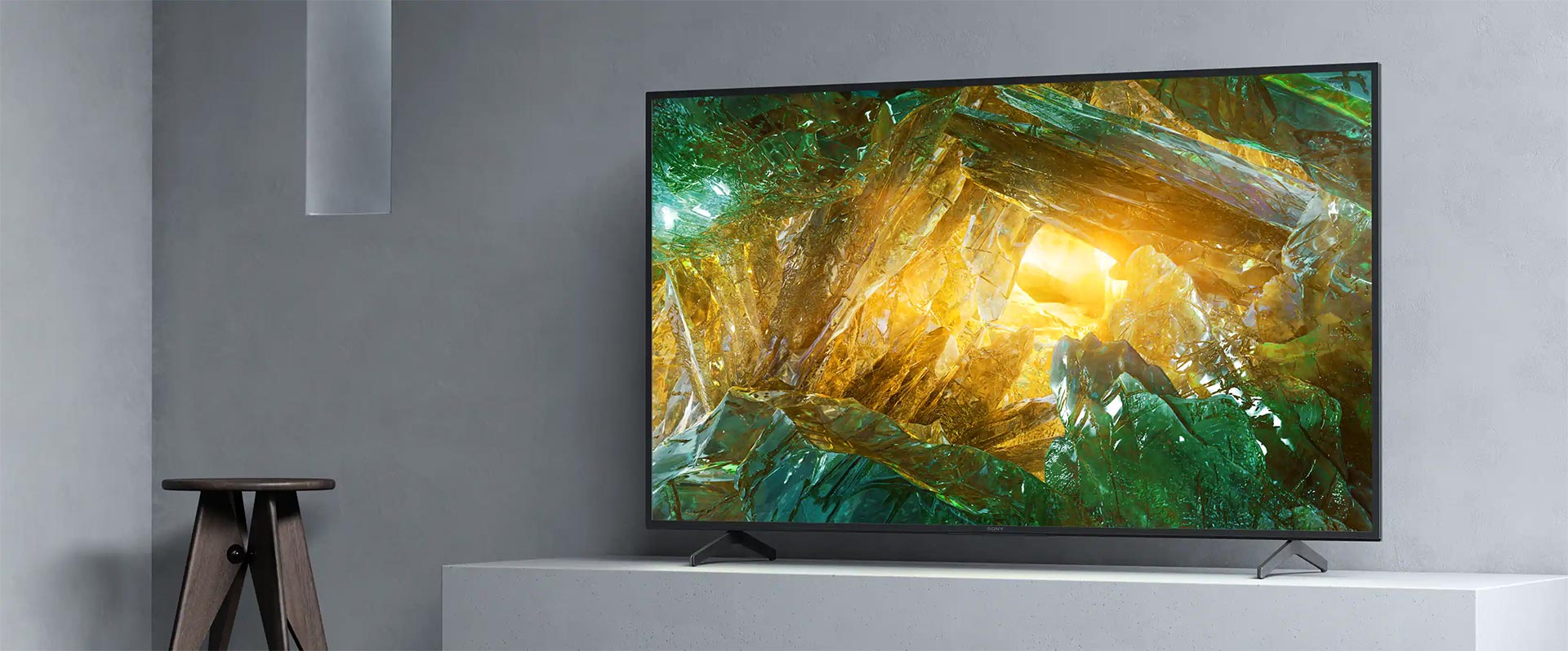 تلویزیون 2020 سونی X8007H دارای کیفیت تصویر 4K HDR می باشد