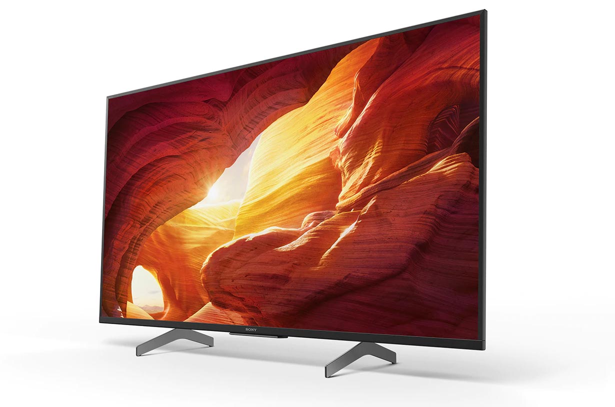 حاشیه های صفحه نمایش تلویزیون X8500H از جنس آلومینیوم است و طراحی باریکی دارد