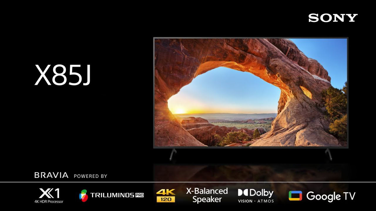 خرید تلویزیون سونی مدل X85J از سایت دی جی بانه