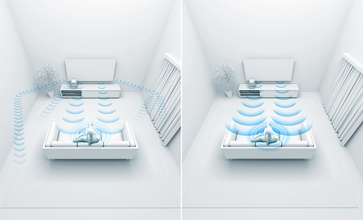 تلویزیون هوشمند سونی X90J با قابلیت تنظیم خودکار صدا