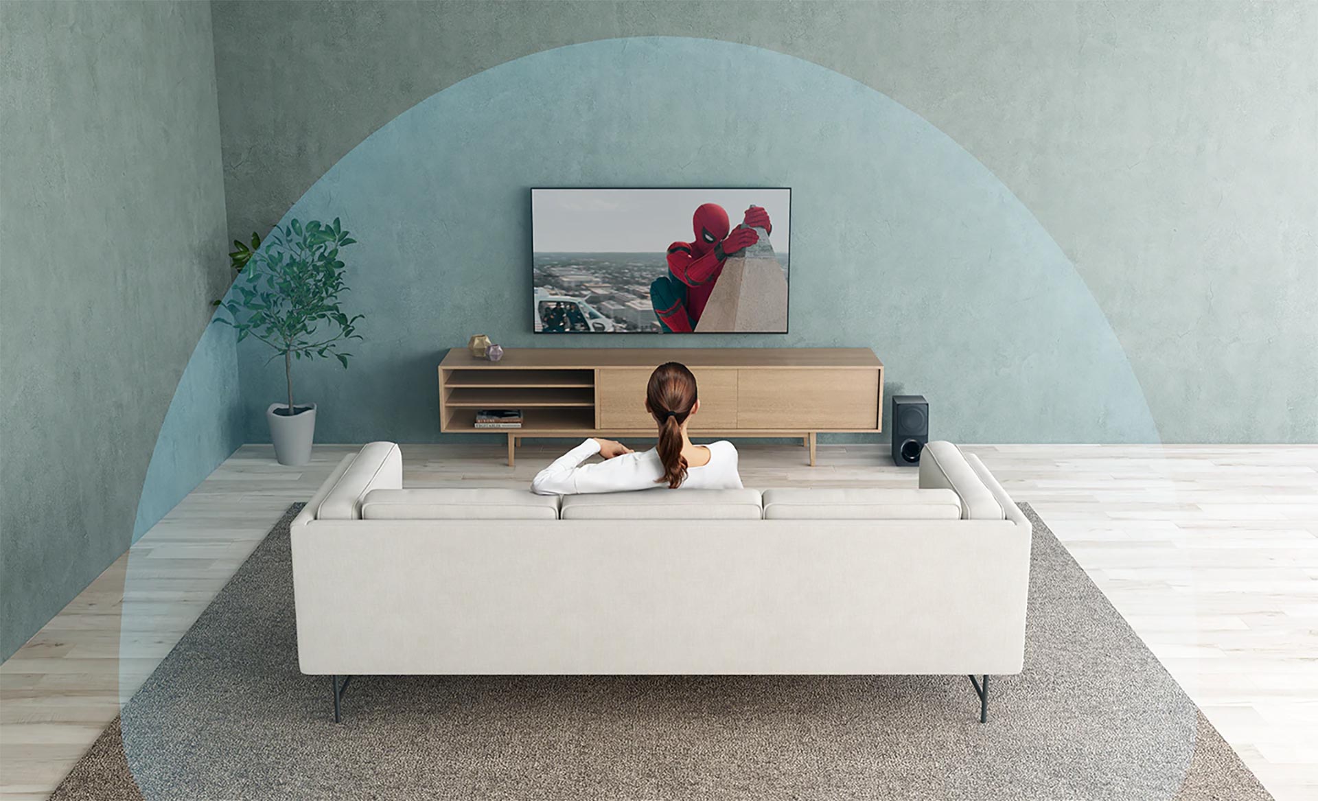 تکنولوژی Dolby Atsmo در تلویزیون سونی 65X9500H