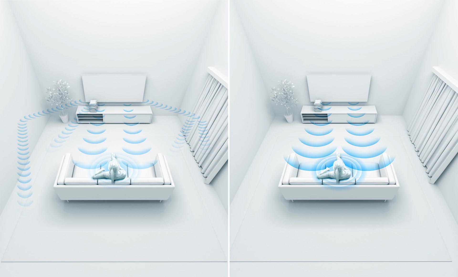 تنظیم خودکار صدا توسط فناوری Ambient Optimisation