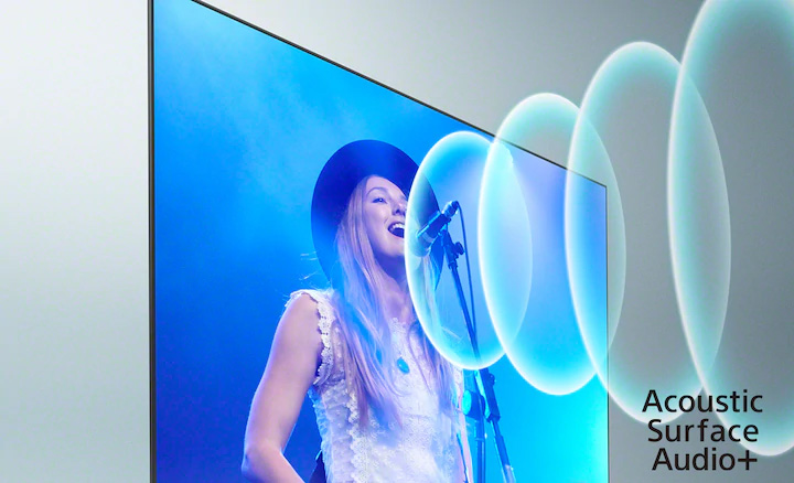 سیستم صوتی Acoustic Multi-Audio در تلویزیون سونی X95J