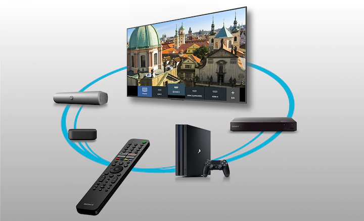 تلویزیون 2021 سونی X95J دارای ریموت کنترل همه کاره