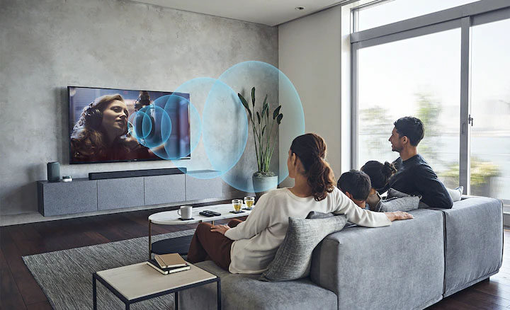 قابلیت Acoustic Center Sync در تلویزیون سونی X95K