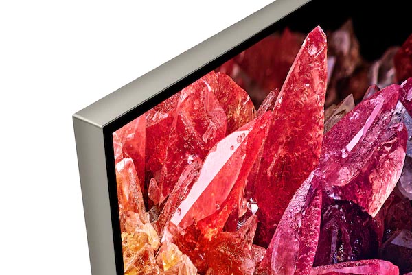 حاشیه های باریک قاب تلویزیون صفحه تخت سونی X95K