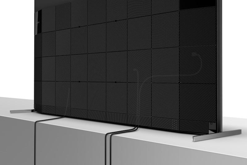 مدیریت کابل ها پشت تلویزیون سونی Z8H