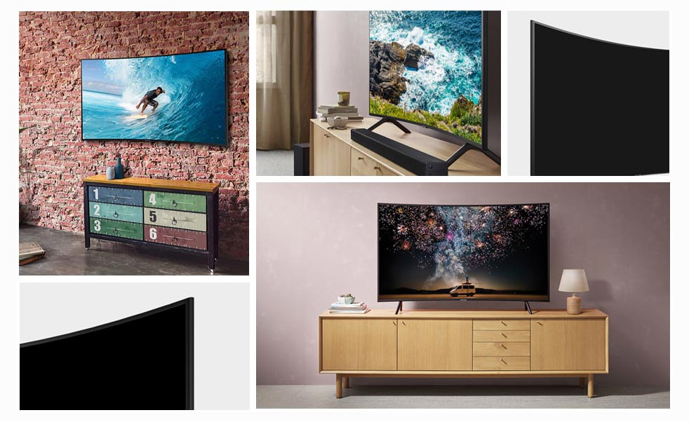 نمایی از تلویزیون سامسونگ RU7300