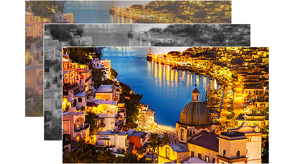 تکنولوژی UHD Dimming در تلویزیون Samsung RU7300