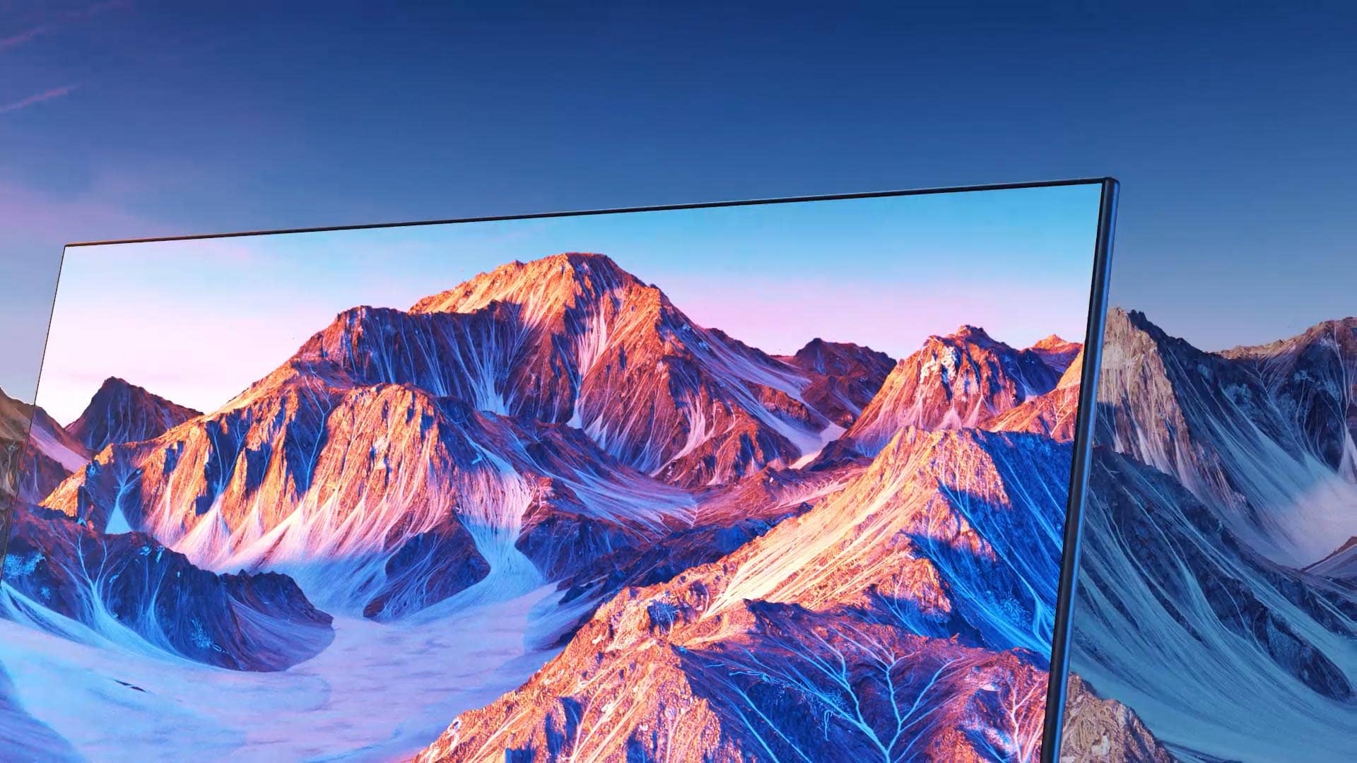 تلویزیون LED شیائومی P1 دارای زاویه دید گسترده می باشد