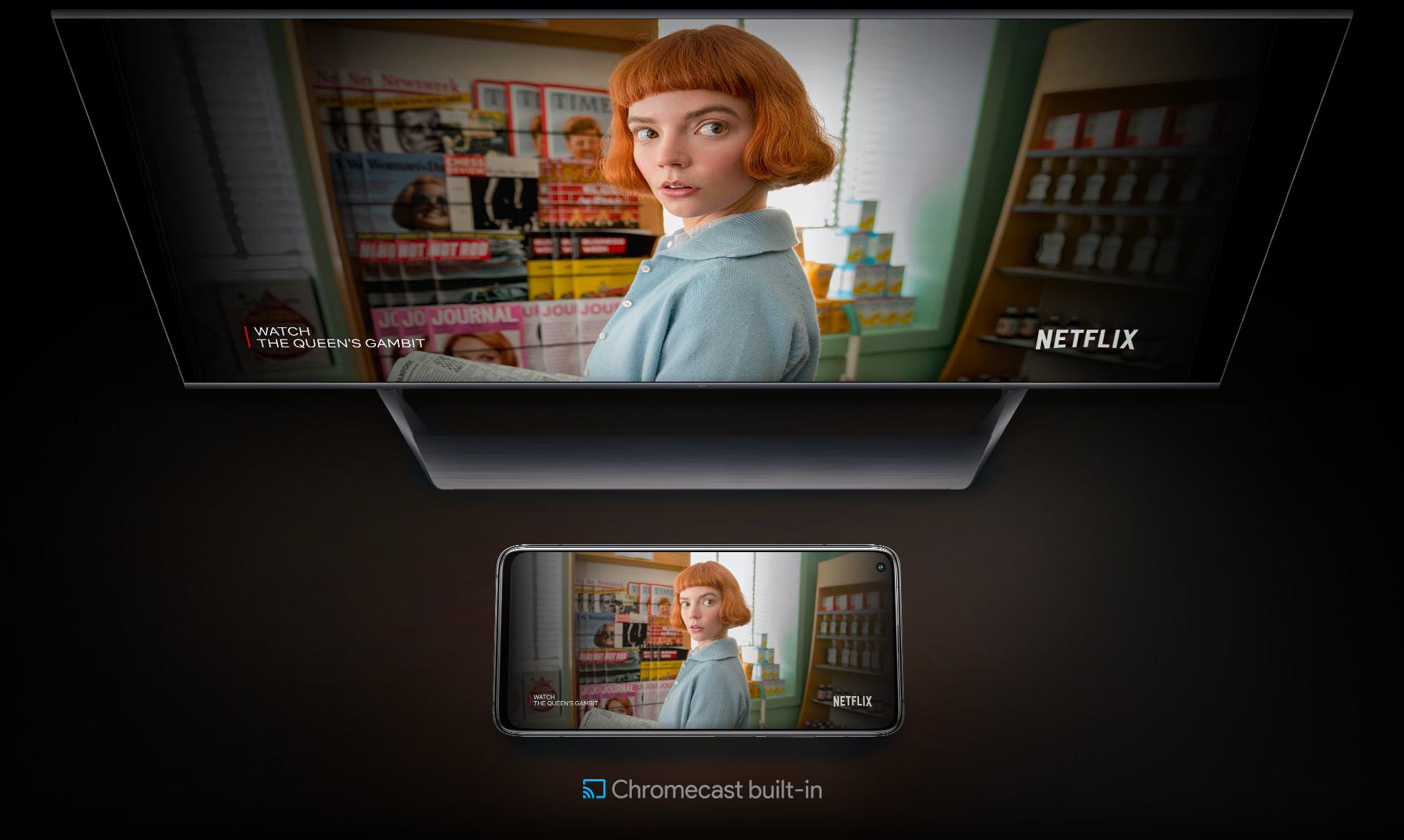 تلویزیون هوشمند شیائومی Q1 دارای Chrome Cast داخلی